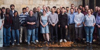 Attendees from the 2025 intern event