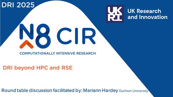 DRI beyond HPC and RSE