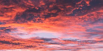 clouds at sunset