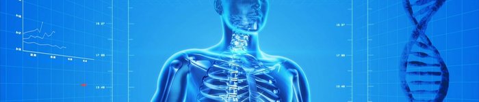 skeleton and DNA strand