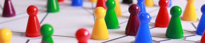 plastic people counters on a network